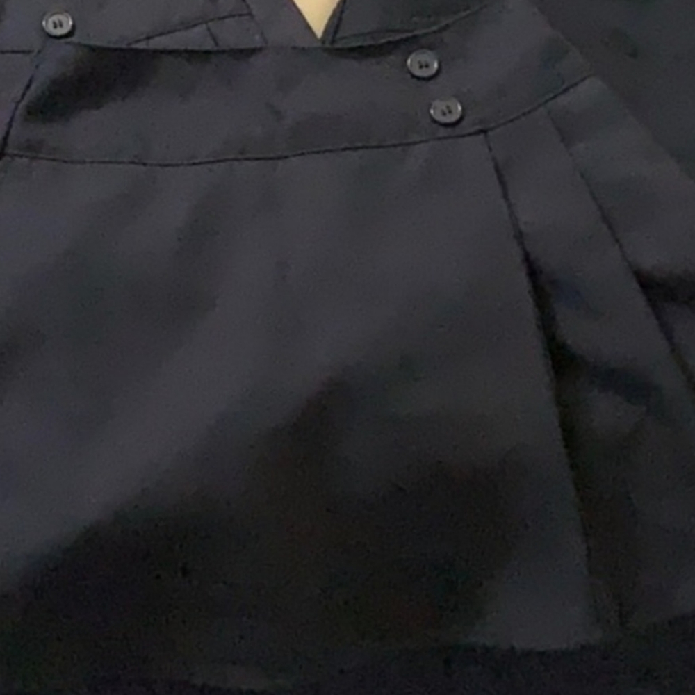 Girls navy school uniform skirt size 8